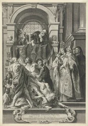 Saint Martin Heals a Possessed Man