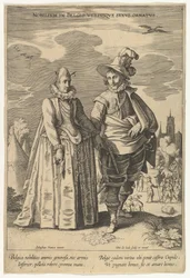 Nobilium in Belgio Utriusque Sexus Ornatus, from Fashions of Different Nations, n.d.