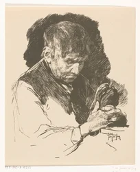 Praying Man with Folded Hands