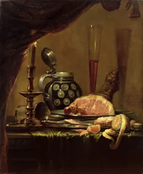 Still Life with Ham