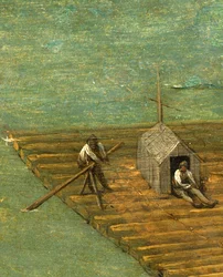 Raft (detail) from Tower of Babel