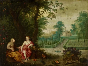 Vertumnus and Pomona
