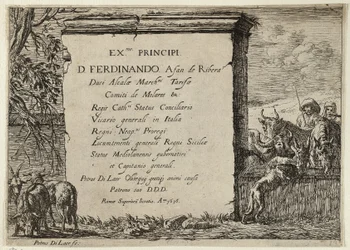 Bull, Cow, Horse and Ass Near a Fountain