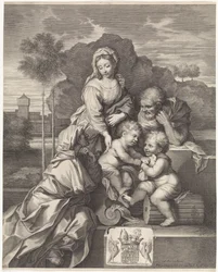 Holy Family with Elizabeth and John the Baptist