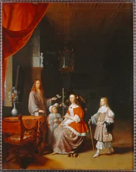 Frans Meerman, Clerk of the City of Leiden and His Family