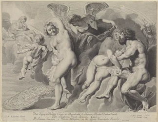 Ixion Deceived by Juno and Jupiter