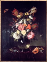Vase and flowers, 1655
