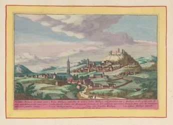 View of the Town of Vélez-Málaga in Andalusia