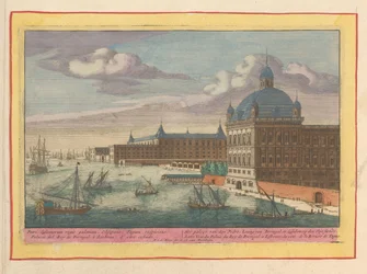 View of the Royal Palace in Lisbon
