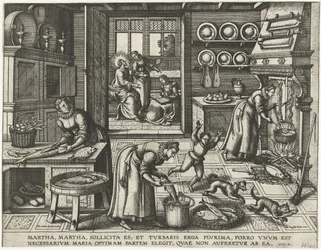 Christ in the House of Martha and Mary