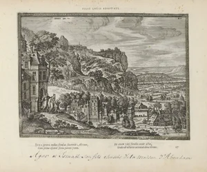 Landscape with the Expulsion of Hagar and Ishmael by Abraham