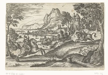 Landscape with Two Riders