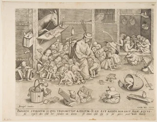 The Ass at School, 1557