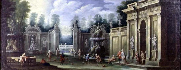 Architectural Capriccio with Figures