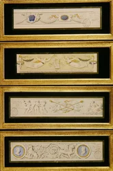 Four designs for friezes, c.1823