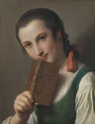 A Young Woman with a Book