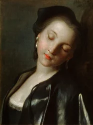 Sleeping Young Woman
