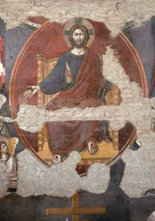 The Last Judgment: Christ Trumping (Detail)