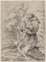 Saint Francis with the Christ Child