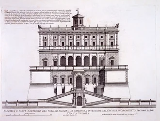 Palazzo di Caprarola, c.1559-73, from 