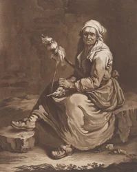 The Old Working Woman