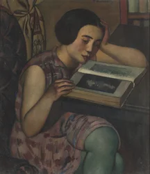 Young Girl Reading