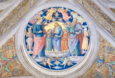 Christ tempted by the devil