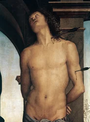 St Sebastian (detail)