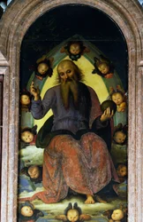 God the Father Blessing (detail)