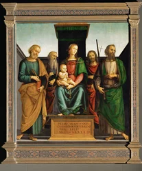 Madonna with Saints Peter, John Evangelist, John Baptist and Paul