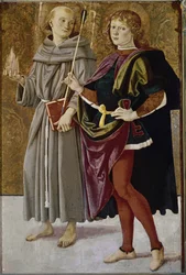 St. Bernardine of Feltre and St Sebastian