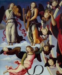 The ascension of Christ (detail)