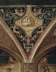 Warriors on Horseback Ceiling Decor