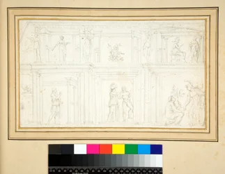 Fragment of a Wall Painting