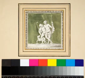 Three Silver Panels from the Front of a Wooden Chest