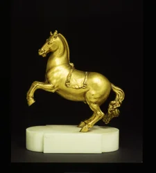 Rearing horse
