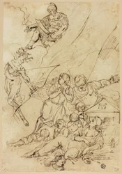 Mars Sending Gorgon to Slay the Arts