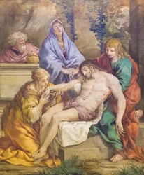 Pieta with the Madonna, St John the Baptist, St Mary Magdalen and Nicodemus