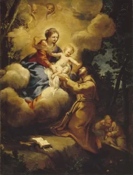 The vision of Saint Francis