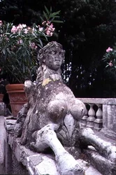 Garden ornament in the form of a sphinx, c.1550
