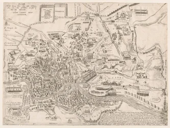 Speculum Romanae Magnificentiae: Plan of Ancient Rome