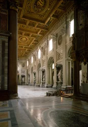 View of the central nave of St. John