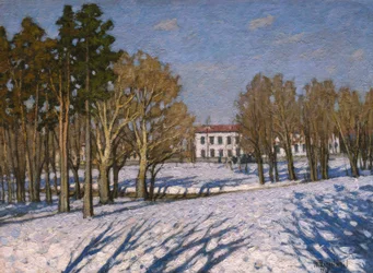 The Petrovsky Park in Moscow