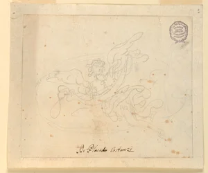 Sketch for a Flying Angel