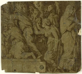 Story of Niobe: Worshippers; Latona