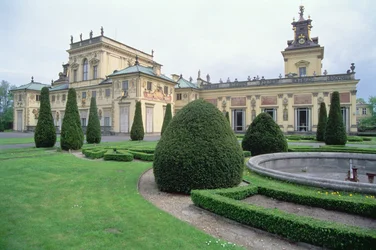 Exterior View of Palace and Gardens