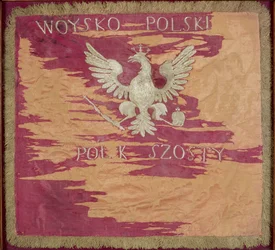 Flag of the Sixth Infantry Regiment of the Duchy of Warsaw, 1807