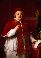 Portrait of Pope Rezzonico (Clement XIII)
