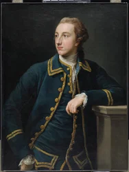 Portrait of a Man in a Green Suit