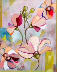 Colorful Abstract Flowers
